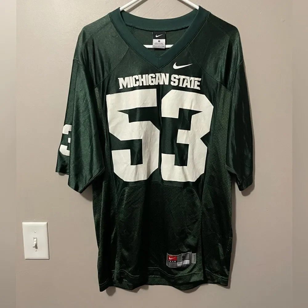 Michigan State football jersey